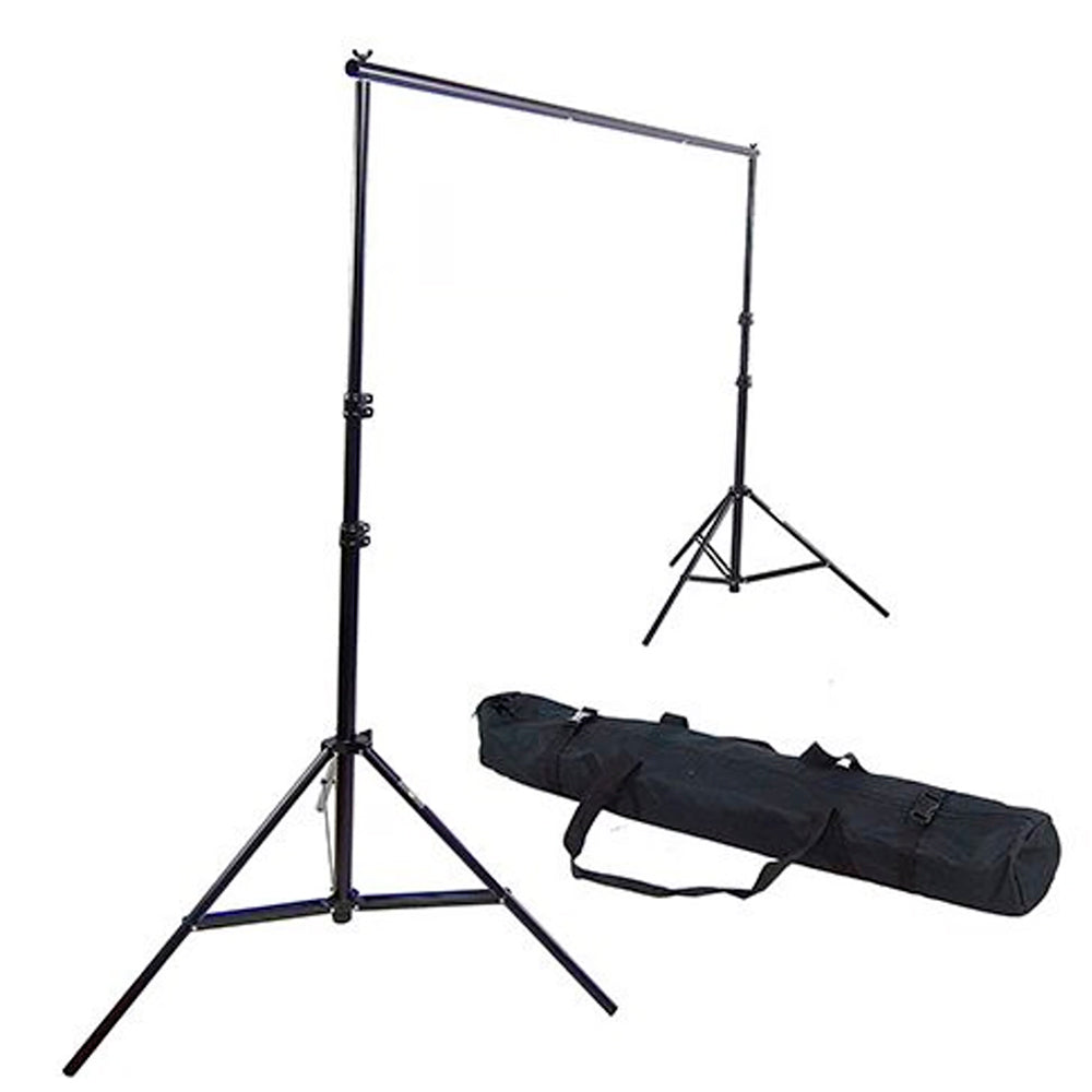 Porta Fondo Portátil Parante de Tela Chroma para Estudio Fotográfico