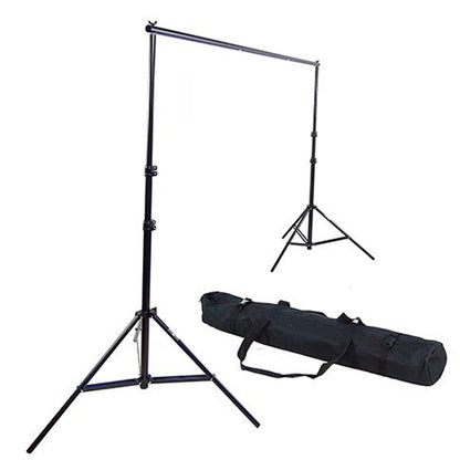 Porta Fondo Portátil Parante de Tela Chroma para Estudio Fotográfico