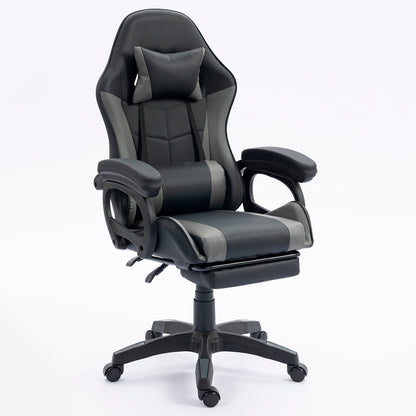 Silla Gamer Reclinable Gris SEG420013