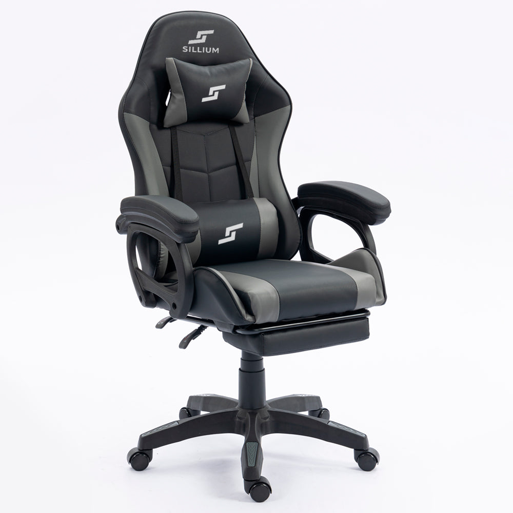 Silla Gamer Reclinable Sillium Gris SEG420013