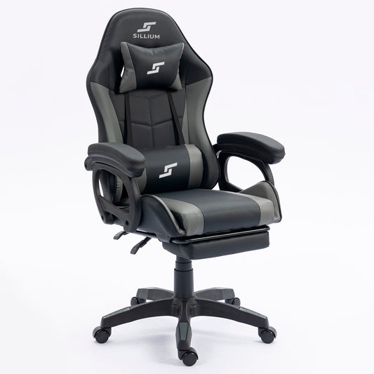 Silla Gamer Reclinable Sillium Gris SEG420013