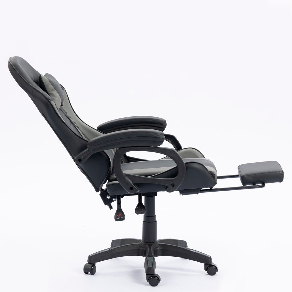 Silla Gamer Reclinable Gris SEG420013