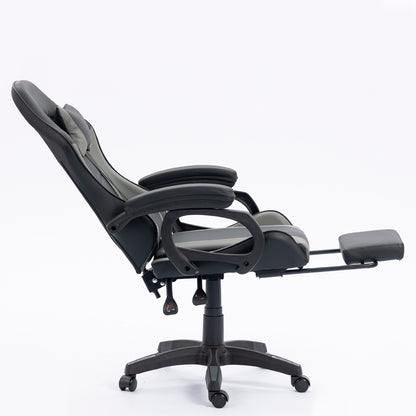 Silla Gamer Reclinable Gris SEG420013