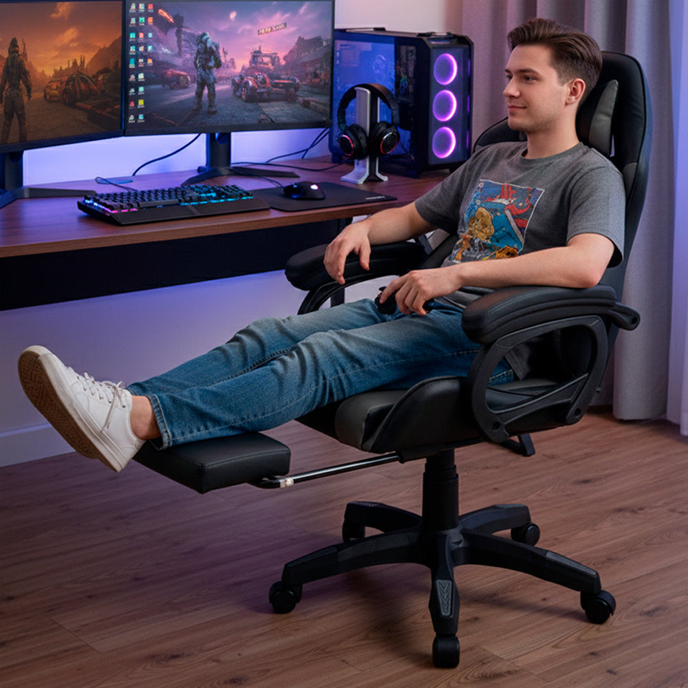 Silla Gamer Reclinable Sillium Gris SEG420013