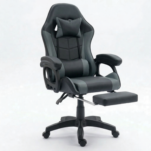 Silla Gamer Reclinable Gris SEG420013