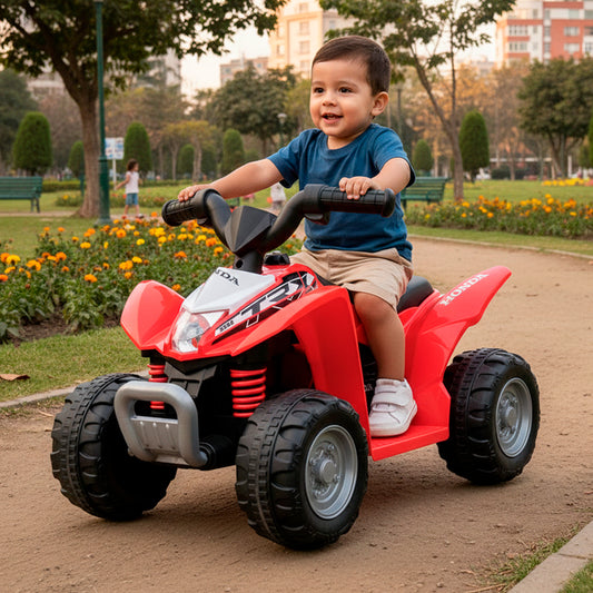 Cuatrimoto a Bateria Honda H3 Original Licenciado Rojo