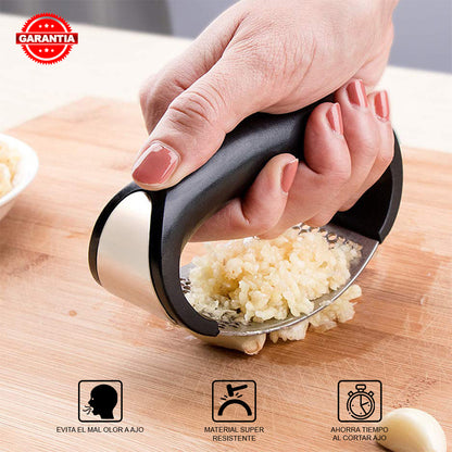 Triturador Picador de Ajo Prensador Manual de Acero Easy&Home