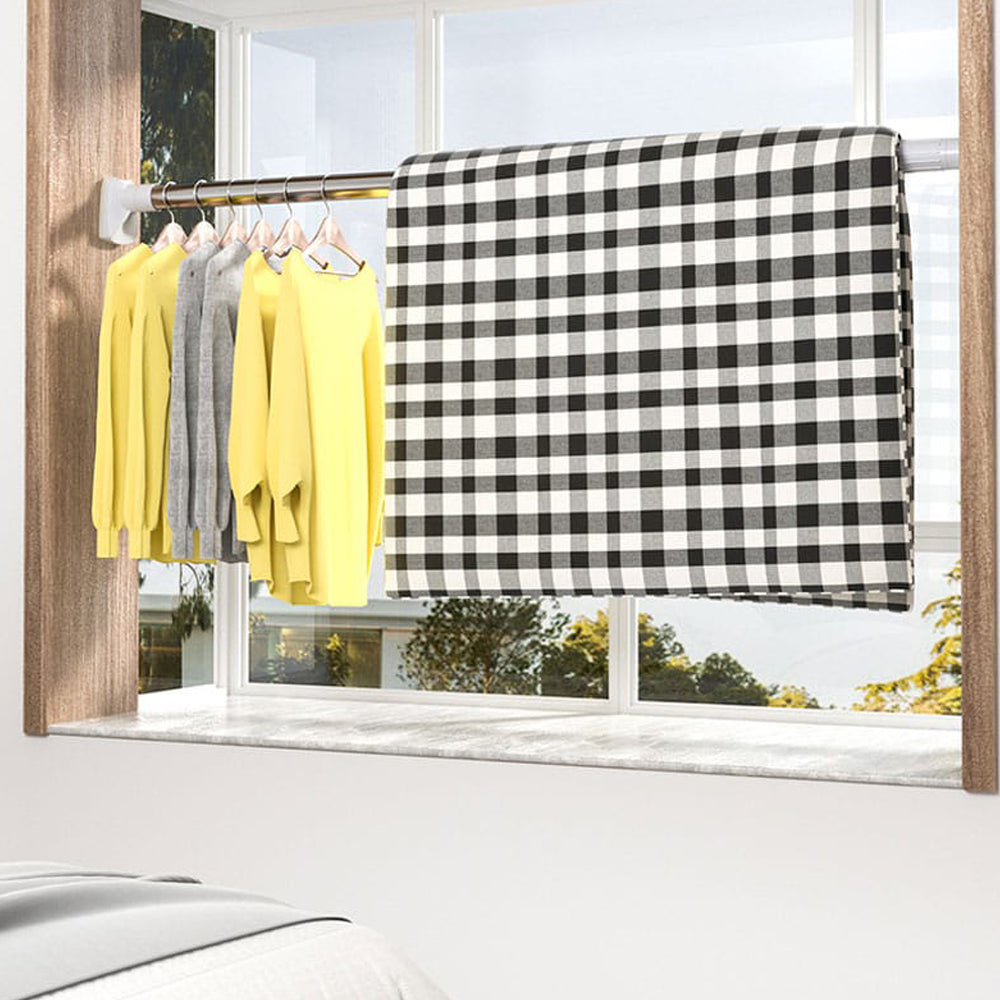 Tubo Ajustable para Cortina de Baño