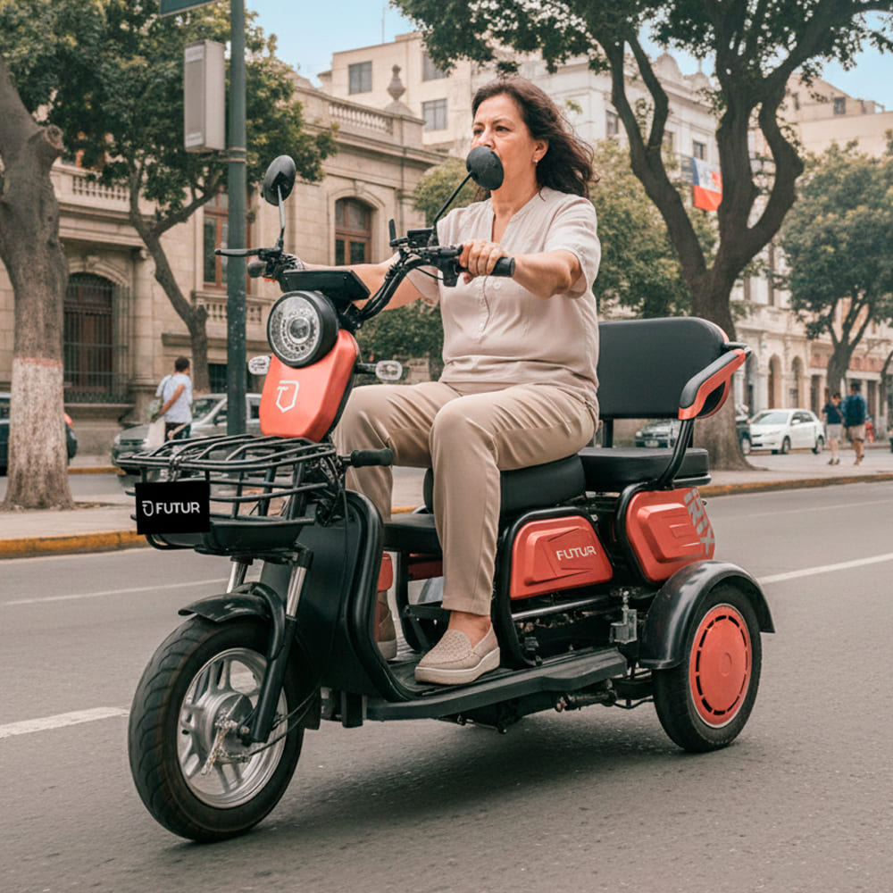 Trimoto Electrica IRIX rosa