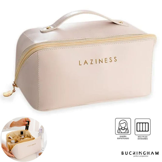 Neceser Estuche de Cosméticos PU con Asa MDA290025 Beige