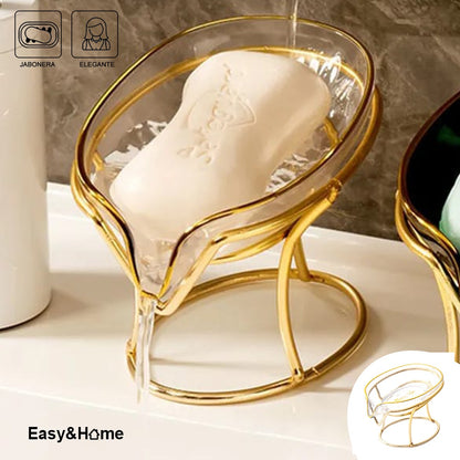 Jabonera de Lujo para Baño EasyHome HYC280048 Transparente