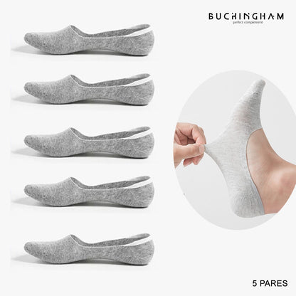 Pack 5 Medias MDA290028 Gris