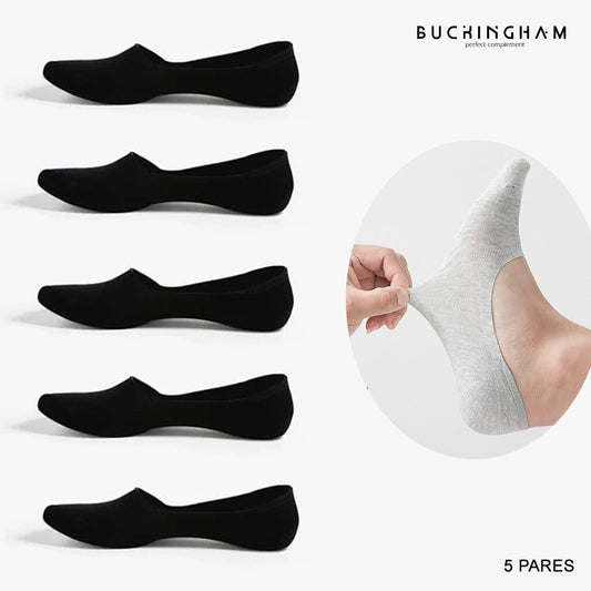Pack 5 Medias Buckingham MDA290029 Negro