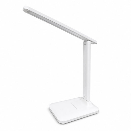 Lampara de Escritorio USB Touch Minimalista Sofisticada Escritorio Celular Blanco