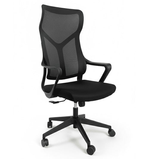 Silla Ergonomica de Oficina Ejecutiva Komsum Lyon Negro