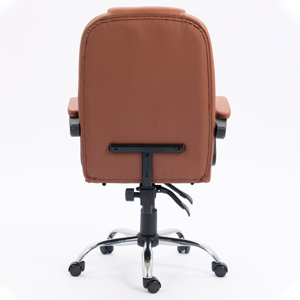 Silla de Oficina Gerencial Marron Claro SEG420004