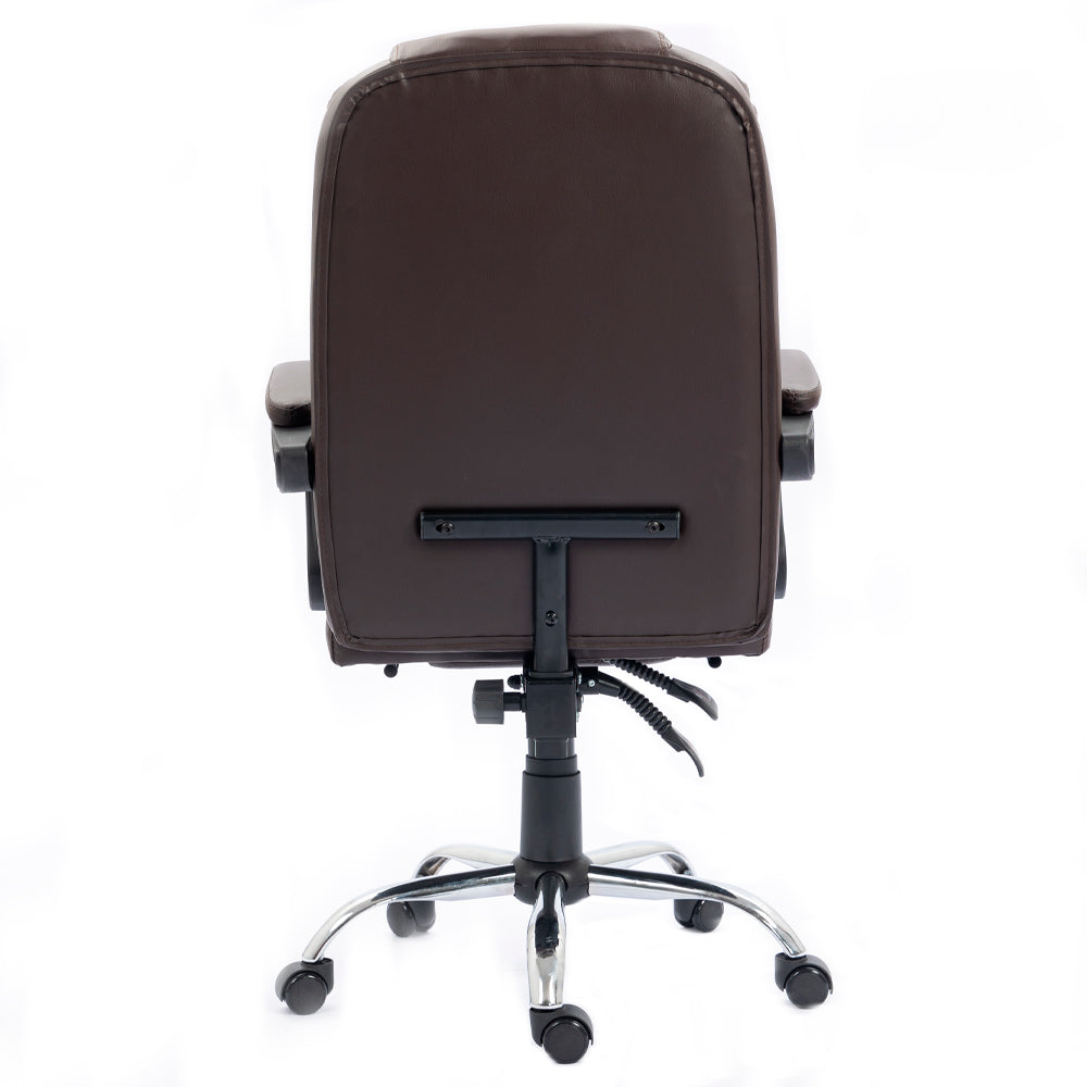 Silla de Oficina Gerencial Marron Oscuro SEG420003
