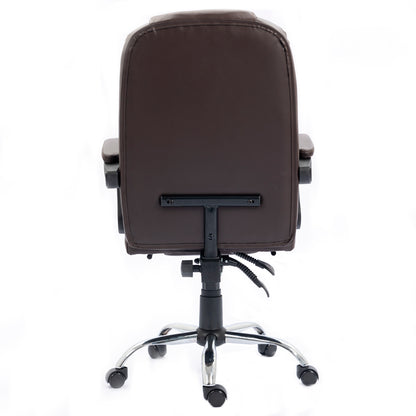 Silla de Oficina Gerencial Marron Oscuro SEG420003
