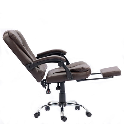 Silla de Oficina Gerencial Marron Oscuro SEG420003