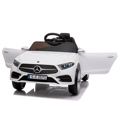 Carro A Batería Mercedes Benz Cl350 Original Licenciado 12V Blanco