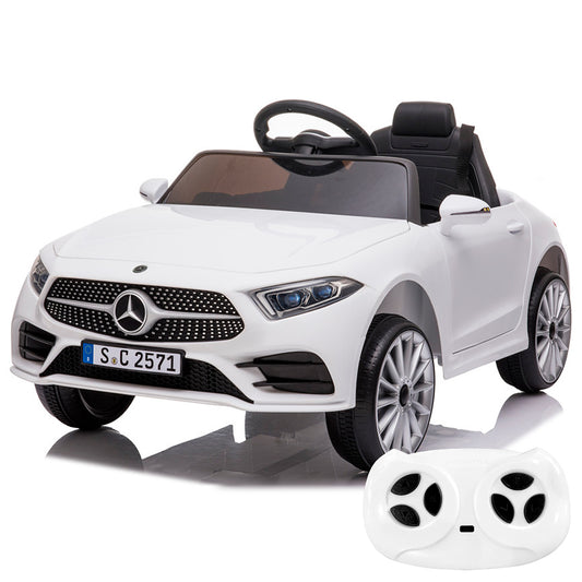 Carro A Batería Mercedes Benz Cl350 Original Licenciado 12V Blanco