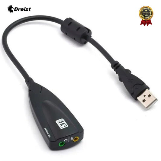 Tarjeta de Sonido USB 2.0 Steel Sound 7.1 5hv2 MIS300018