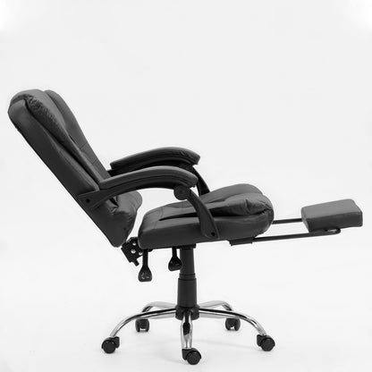 Silla de Oficina Gerencial Negra SEG420001