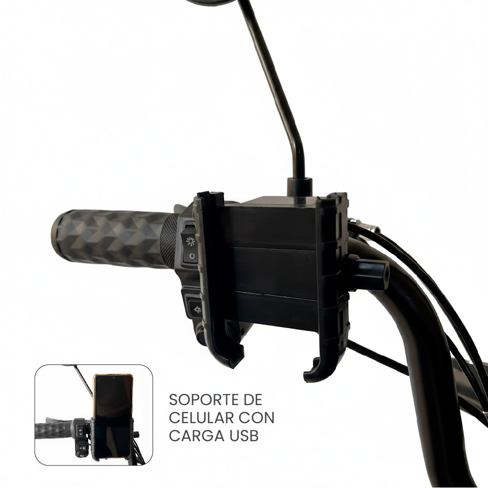 Bicimoto Electrica NEORIDE gris