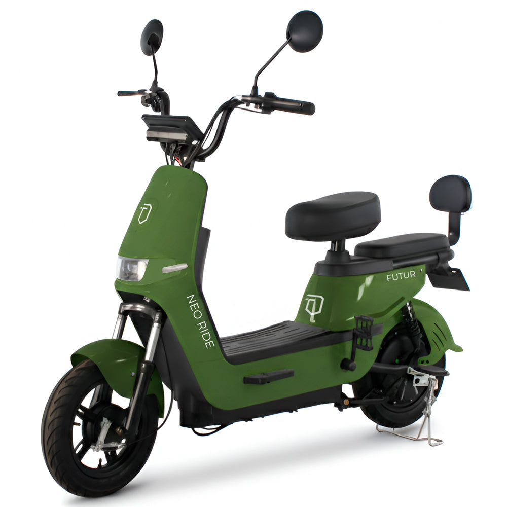 Bicimoto Electrica NEORIDE verde metalico