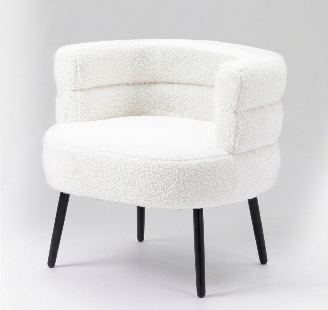 Silla Butaca Buckingham Nordic Ram Blanca