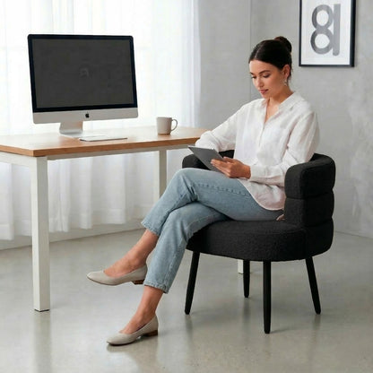 Silla Butaca Buckingham Nordic Ram Negro