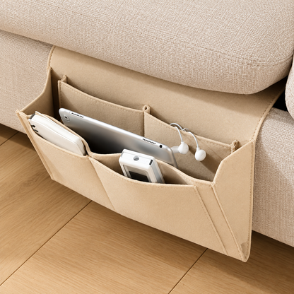 Organizador para Sofá Cama con Múltiples Compartimientos HYC280033 Beige