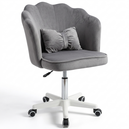 Silla Giratoria de Escritorio Oficina Q1 Gris Oscuro Buckingham