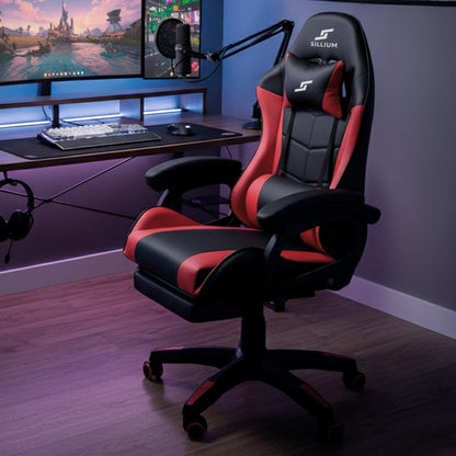 Silla Gamer Reclinable Sillium Rojo SEG420011