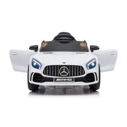 Carro a Bateria Mercedes Benz Gtr Amg Original Licenciado Blanco