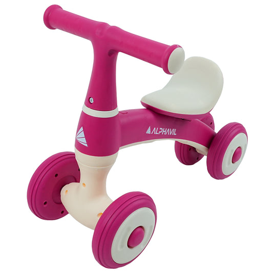 Bicicleta de Balance Infantil Alphavil Trikigo Rosado