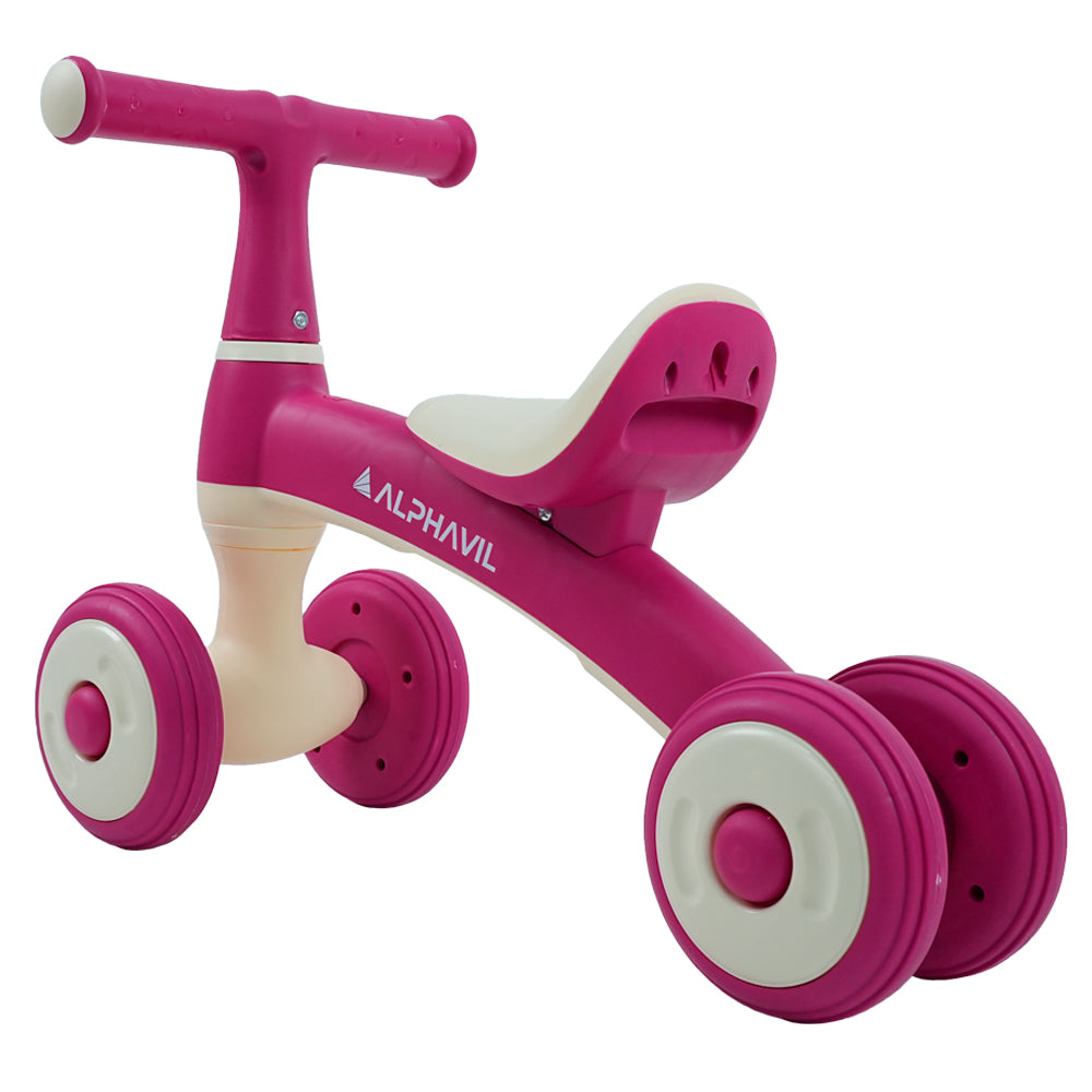 Bicicleta de Balance Infantil Alphavil Trikigo Rosado