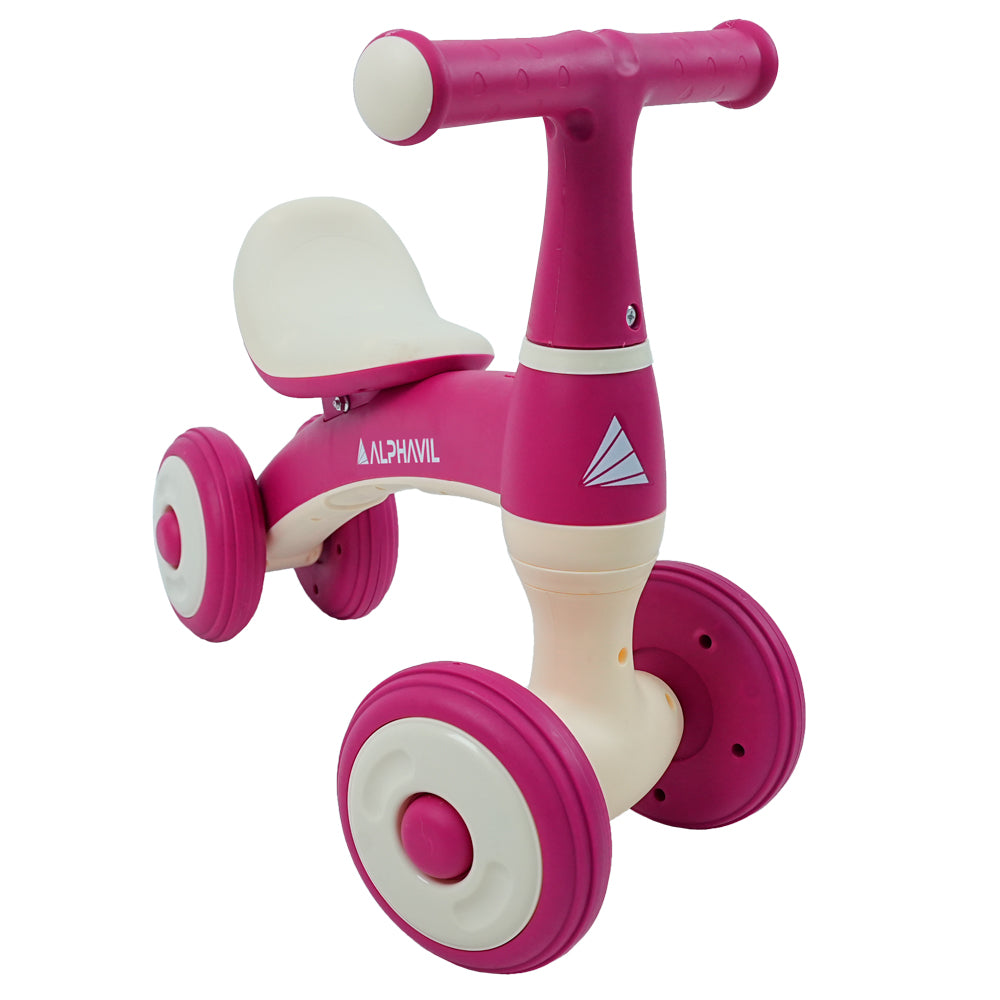 Bicicleta de Balance Infantil Alphavil Trikigo Rosado