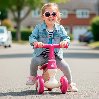 Bicicleta de Balance Infantil Alphavil Trikigo Rosado