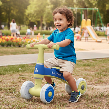 Triciclo de Balance Infantil Alphavil Trikigo Azul