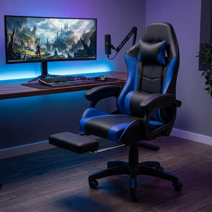 Silla Gamer Reclinable Sillium Azul SEG420012