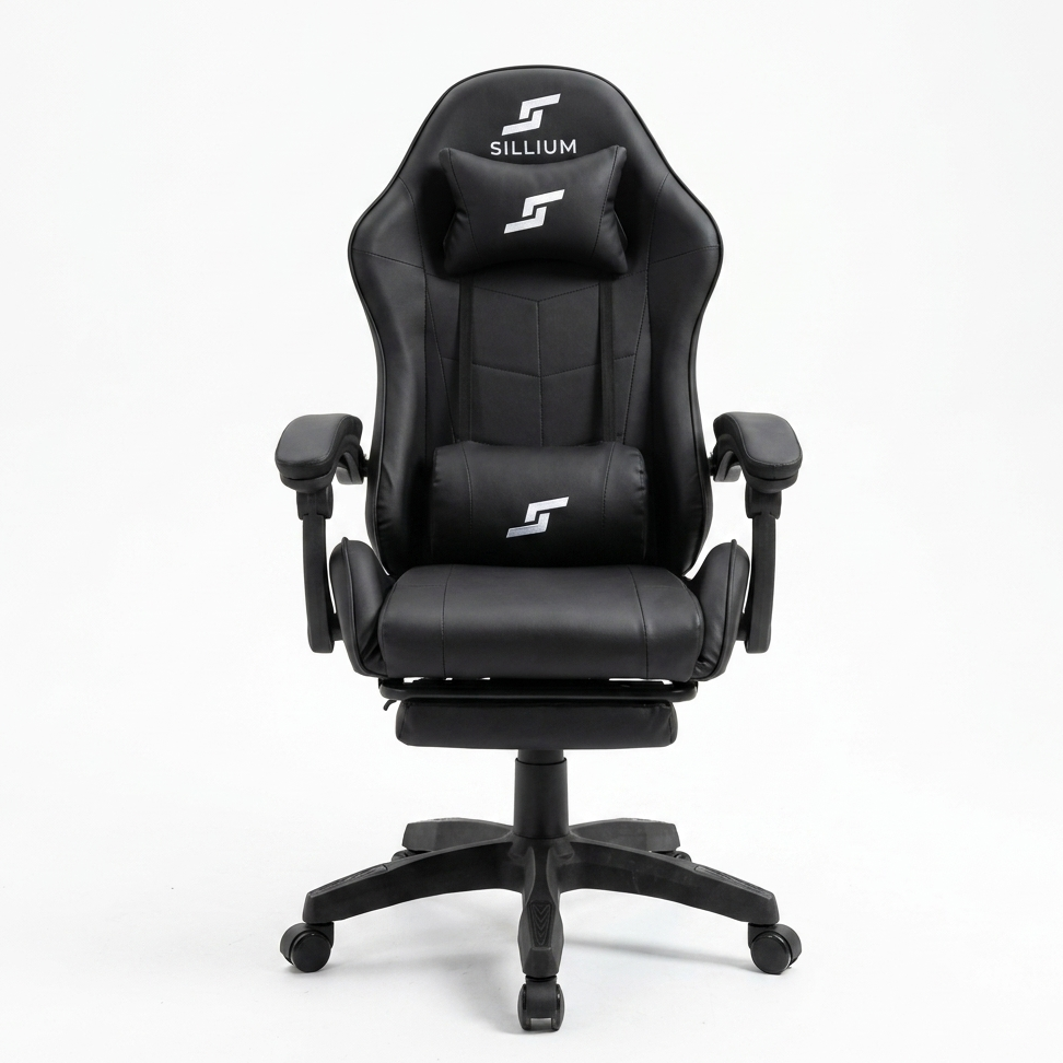 Silla Gamer Reclinable Sillium Negro SEG420014