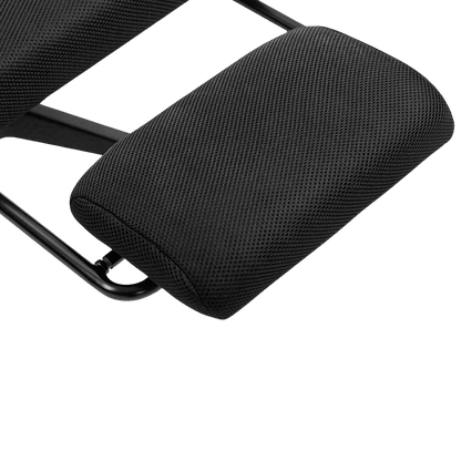 Silla Gamer Ergonómica Dreizt Mesh XL Negro Con Posapies Reclinable