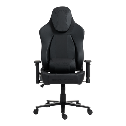 Silla Gamer Venture Side Elite Negro Premium Con Posapies Clase 4