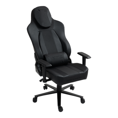 Silla Gamer Venture Side Elite Negro Premium Con Posapies Clase 4