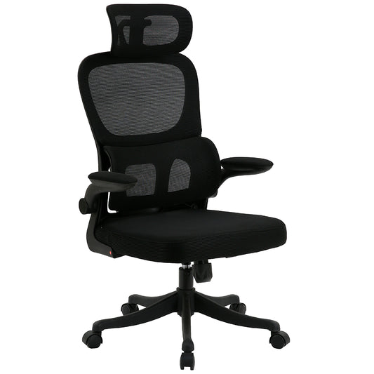 Silla Ergonomica de Oficina Gerencial Komsum Turin Negro