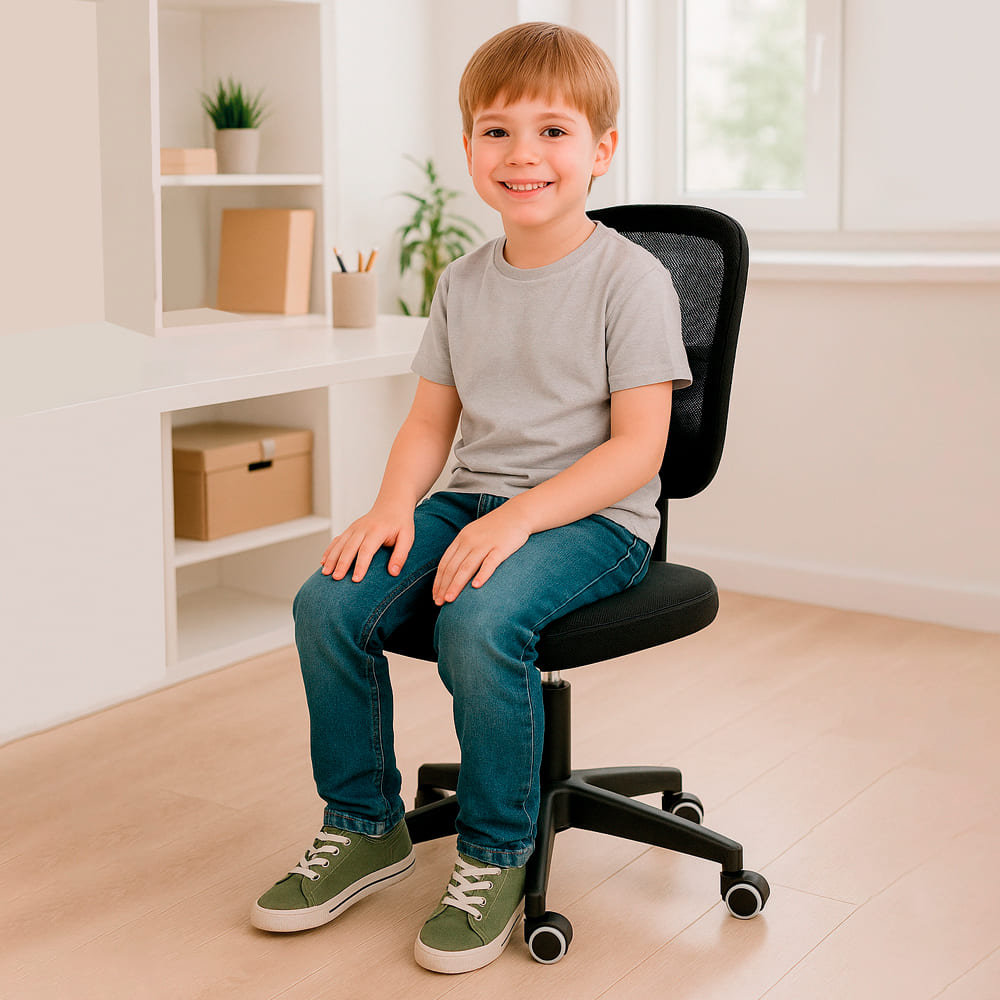 Silla de Oficina Komsum Infanti Negro