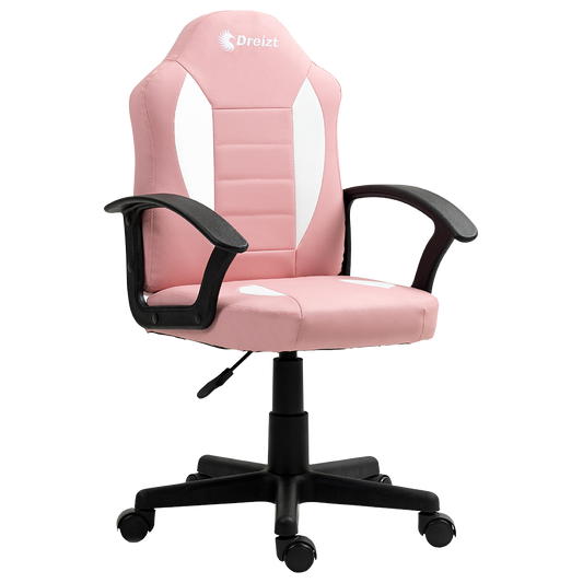 Silla Gamer Dreizt Play Series Rosado Altura Regulable