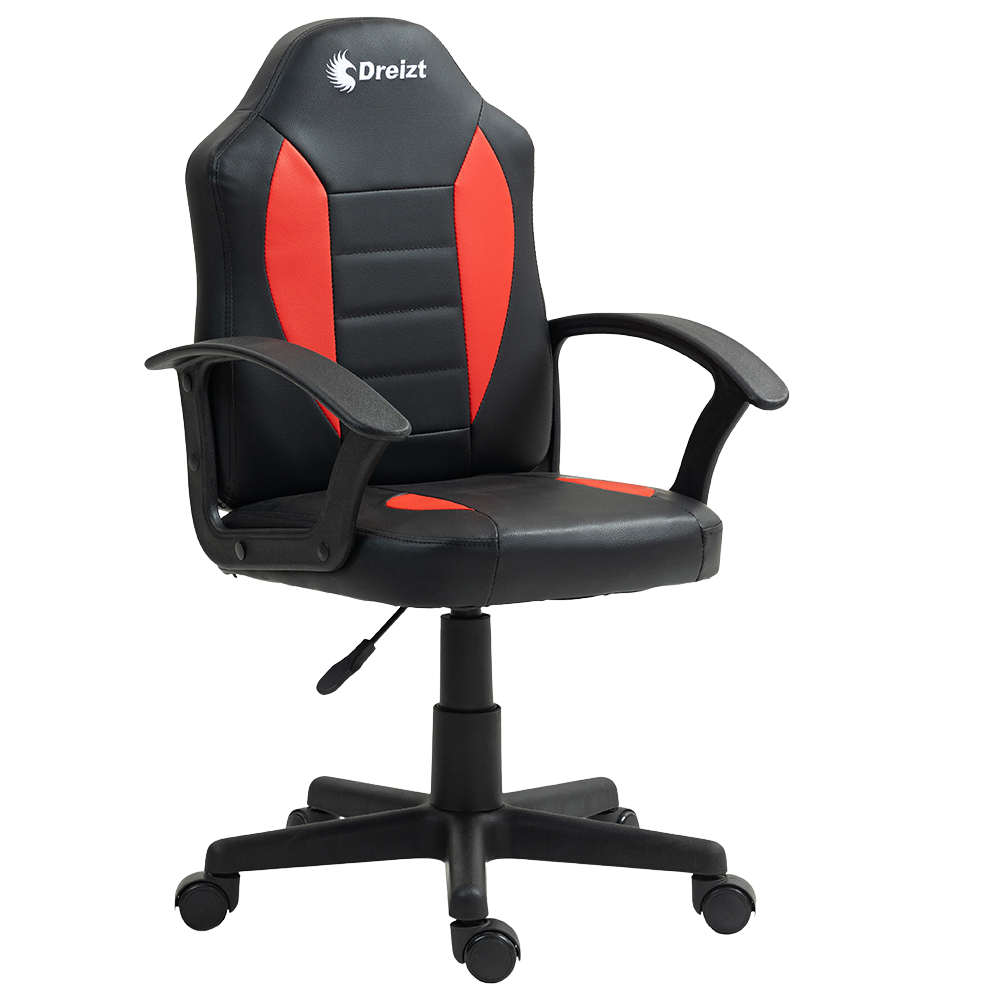 Silla Gamer Dreizt Play Series Rojo Altura Regulable