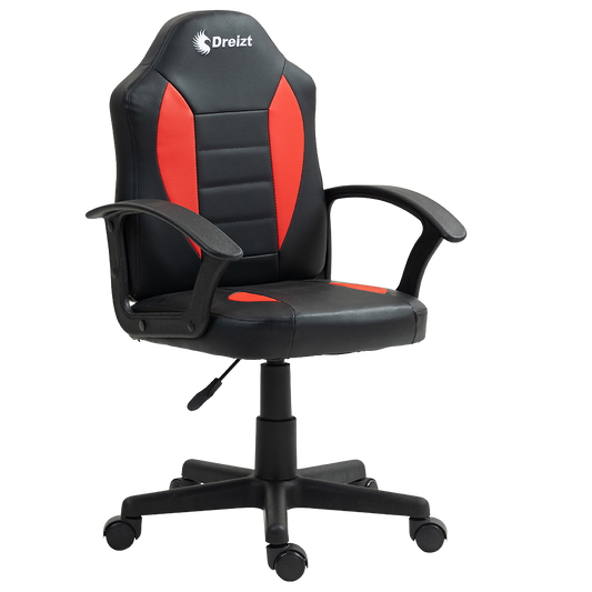 Silla Gamer Dreizt Play Series Rojo Altura Regulable